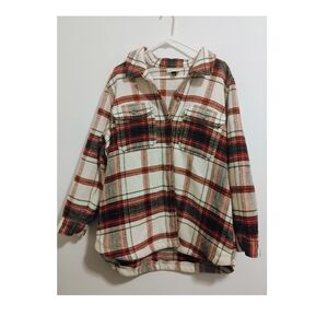 Universal Thread Red and Black Plaid Sweater